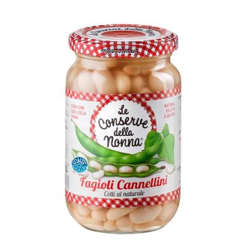 Le conserve della Nonna Fagioli cannellini 360g