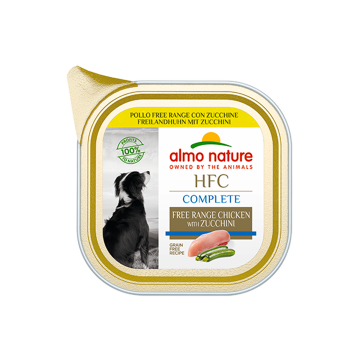 Almo Nature Complete Dog Pollo Free Range con Zucchine 85g