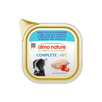 Almo Nature Complete Dog Merluzzo con Pomodori 150g