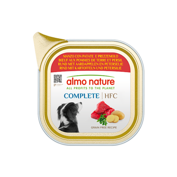 Almo Nature Complete Dog Manzo con Patate e Prezzemolo 150g