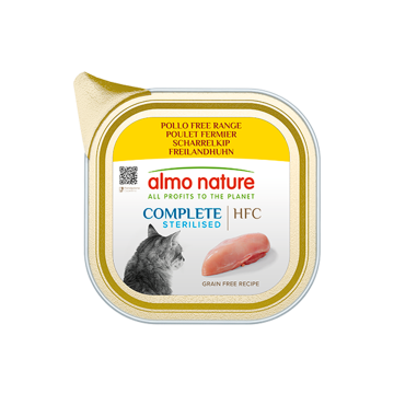 Almo Nature Complete Cat Pollo Free Range 85g