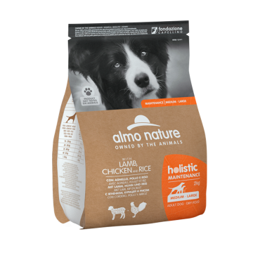 Almo Nature Maintenance Cane Agnello Pollo Riso ML 2Kg