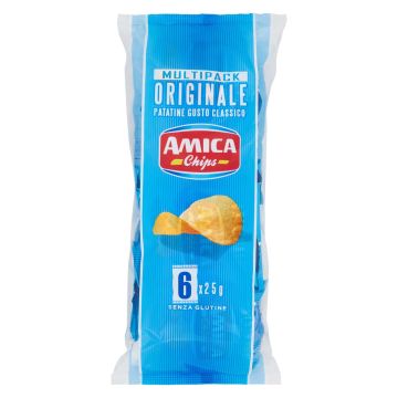 Amica Chips Patatina Classica Multipack 6x25g