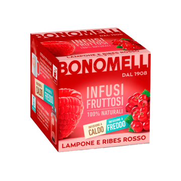 Bonomelli Infusi Fruttosi Lampone e Ribes Rosso 24g