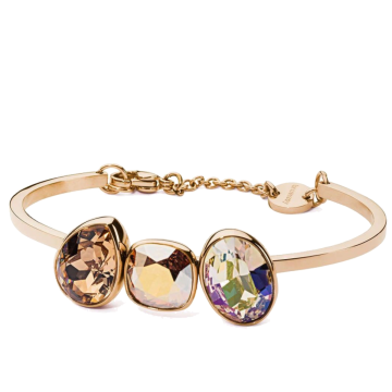 Brosway Bracciale rigido Dafne in acciaio con Swarovski