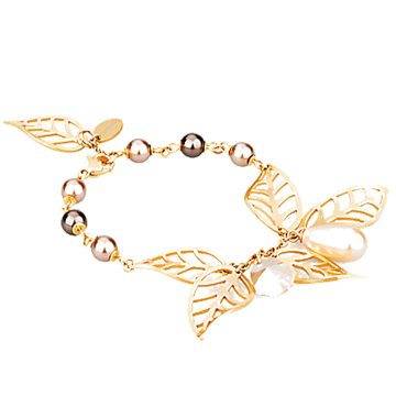 Brosway Bracciale Leaves con Swarovski