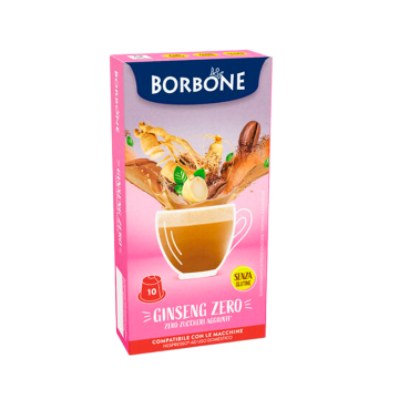 Caffè Borbone 10 Capsule Ginseng Zero Compatibili Nespresso