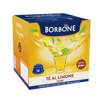 Caffè Borbone 16 Capsule The Limone Compatibili DolceGusto