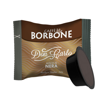 Caffè Borbone 50 Capsule compatibili Lavazza A Modo Mio Miscela Nera