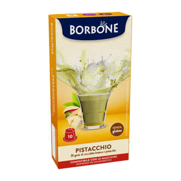 Caffè Borbone 10 Capsule Pistacchio Compatibili Nespresso