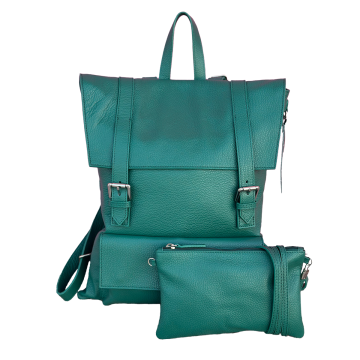 Colibrì Bag Zaino Squadrato Pochette Verde