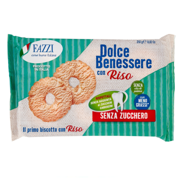 Fazzi Dolce Benessere con Riso Senza Zucchero 250g