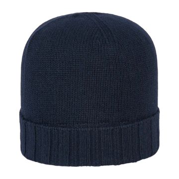 Hat You Cuffia Misto Cashmere Risvolto Blu