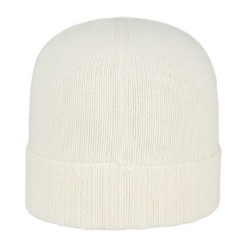 Hat You Cuffia Misto Cashmere Risvolto Panna