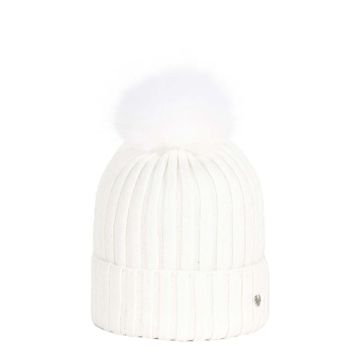 Hat You Cuffia Viscosa PomPon Murmasky Beige