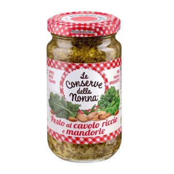 Le conserve della Nonna Pesto cavolo riccio e mandorle 190g