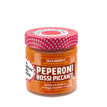 Le conserve della Nonna Peperoni Rossi Piccanti 200g