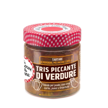 Le conserve della Nonna Tris piccante di verdure 200g