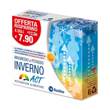 Lineaact Magnesio e Potassio Inverno 14 bustine