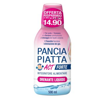 Lineaact Pancia piatta Forte 500ml drenante liquido