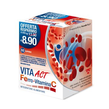 Lineaact Ferro+VitaminaC 60 capsule