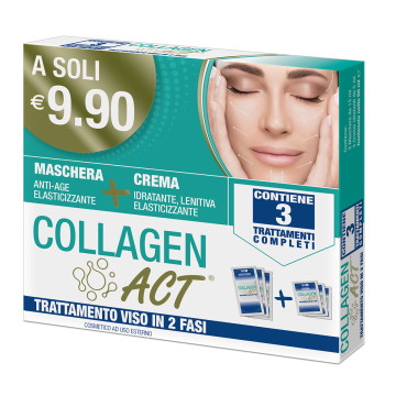 Lineaact Collagen ACT Trattamento Viso 2 Fasi