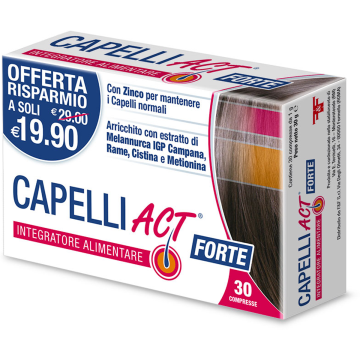 Lineaact Capelli Act Forte 30 Compresse