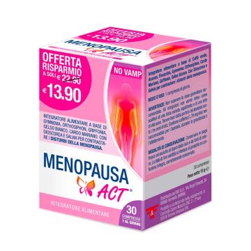 Lineaact Menopausa Act 30 capsule