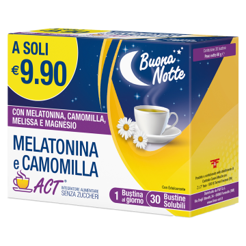 Lineaact Melatonina e Camomilla 30 Bustine