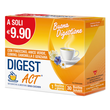 Lineaact Digest Act Buona Digestione 30 Bustine