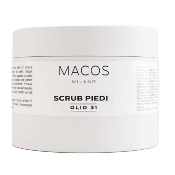 Macos Milano Scrub Piedi Olio 31 250ml