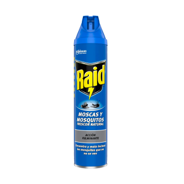 Raid Insetticida Mosche e Zanzare 600ml