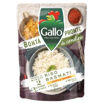 Riso Gallo Bontà Pronte Riso Basmati 250g