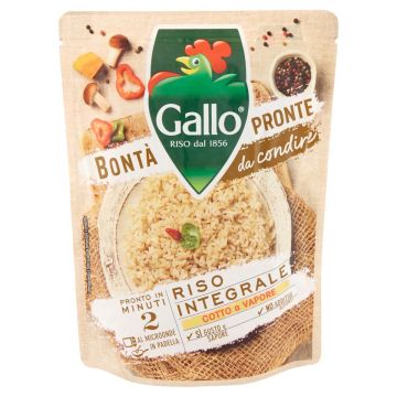 Riso Gallo Bontà Pronte Riso Integrale 250g