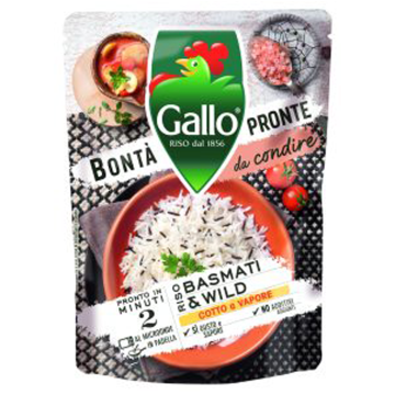 Riso Gallo Riso Basmati & Wild 250g