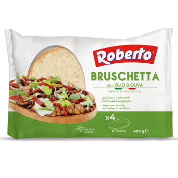 Roberto Alimentari Bruschetta con olio d'oliva 400g