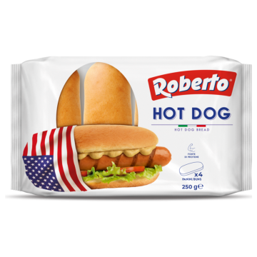 Roberto Alimentari Pane per Hot Dog 250g