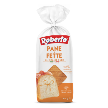 Roberto Alimentari Pane a fette al grano duro 400g