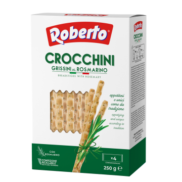 Roberto Alimentari Grissini Crocchini Rosmarino 250g