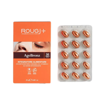 Rougj Integratore Alimentare AgeBronz 30 Caps