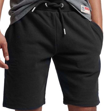 Superdry Shorts Uomo Felpa VLE Jersey Nero