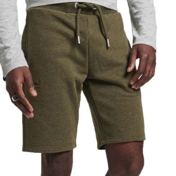 Superdry Shorts Uomo Felpa VLE Jersey Verde